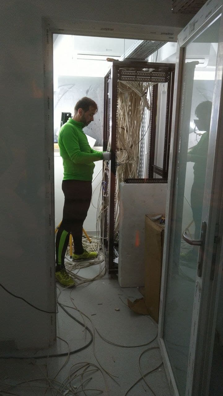 Lucrare de infrastructură și cablare realizată de Geseidl IT